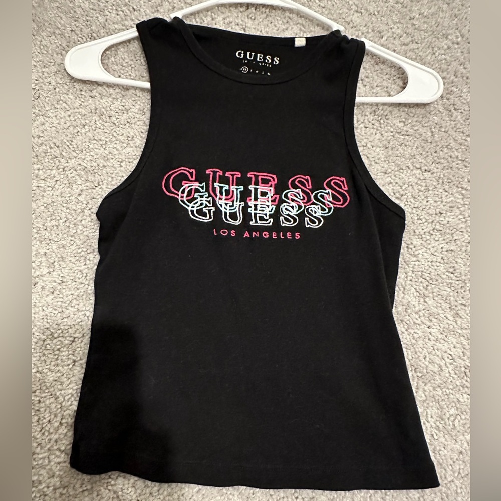 Guess black tank